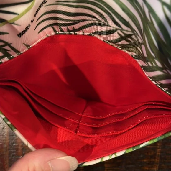 Dooney & Bourke Crossbody Bag Palm Montego Nylon Foldover Zip Small Purse - Picture 5 of 11